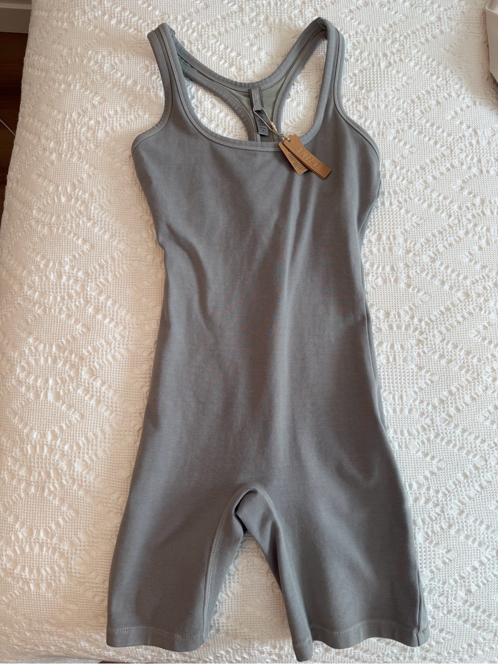 SKIMS Racerback One-Piece Romper